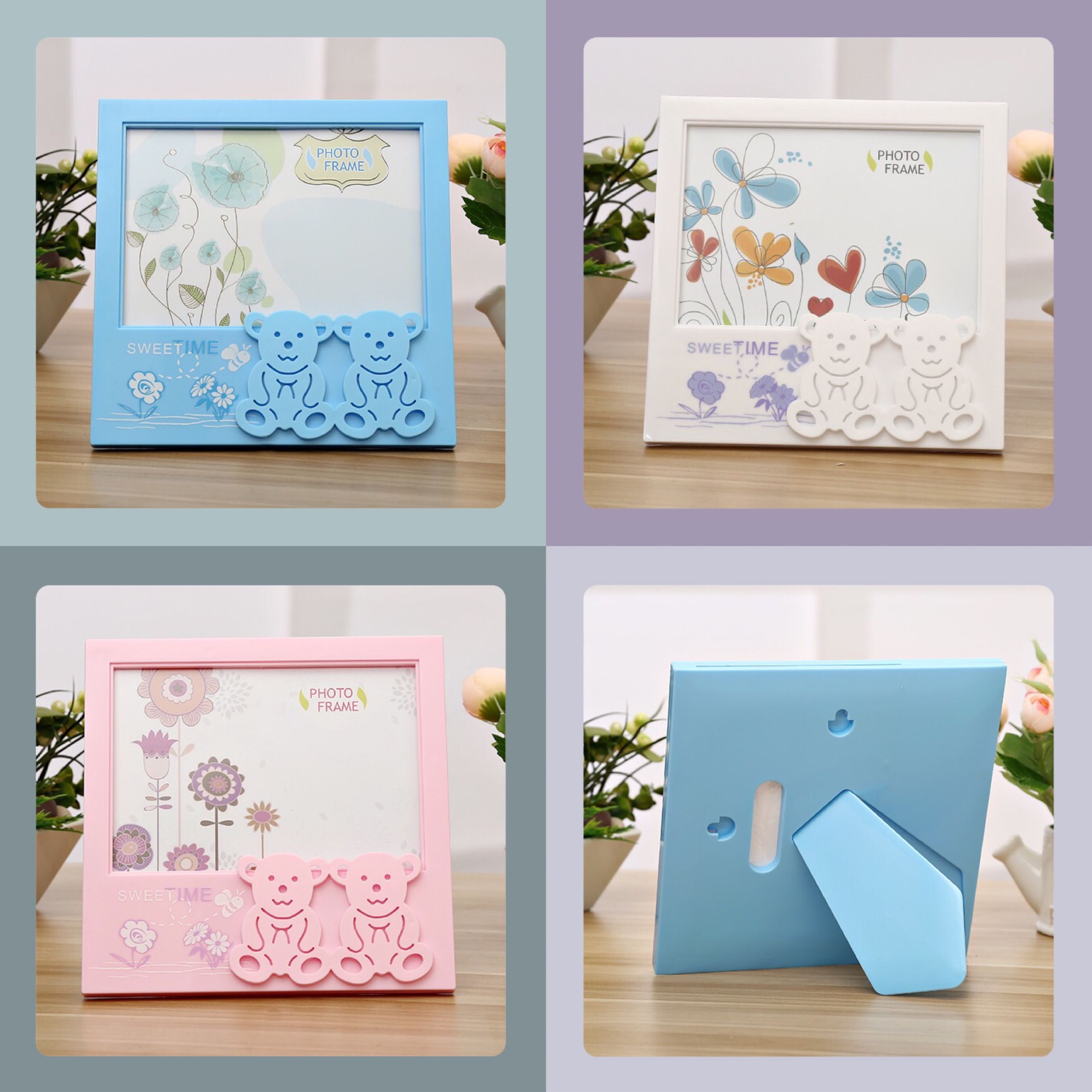 浩涛相框HT-LM7672小熊7寸（3色）