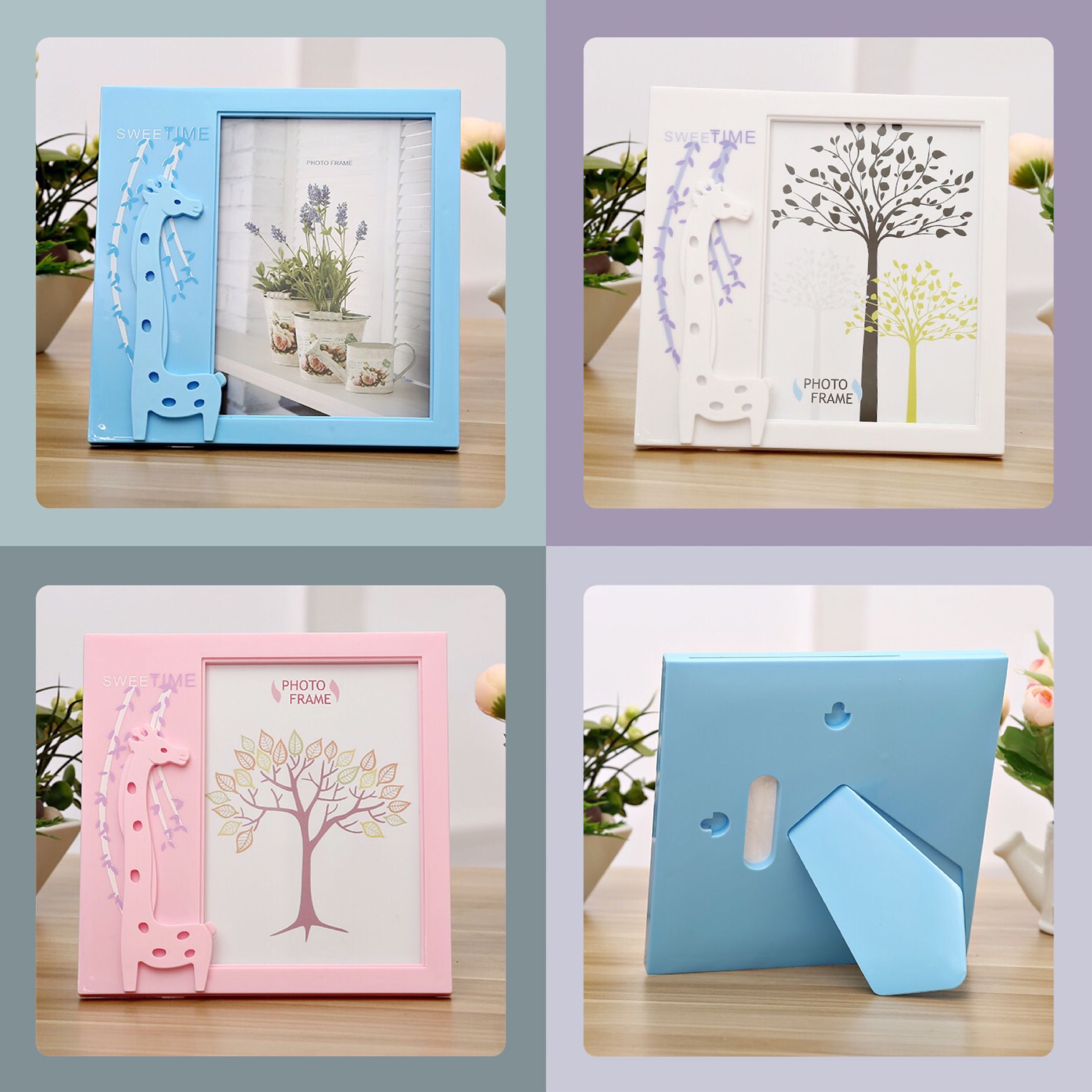 浩涛儿童相框HT-LM7673小鹿7寸（3色）