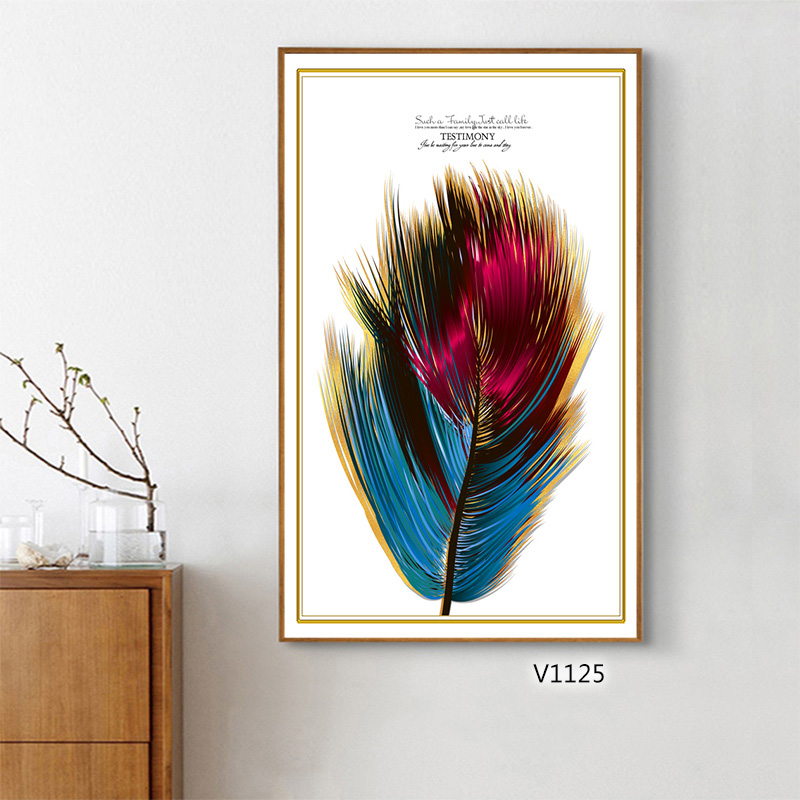 花卉装饰画油画布画挂画壁画装饰字画相框床头画沙发画套画框好