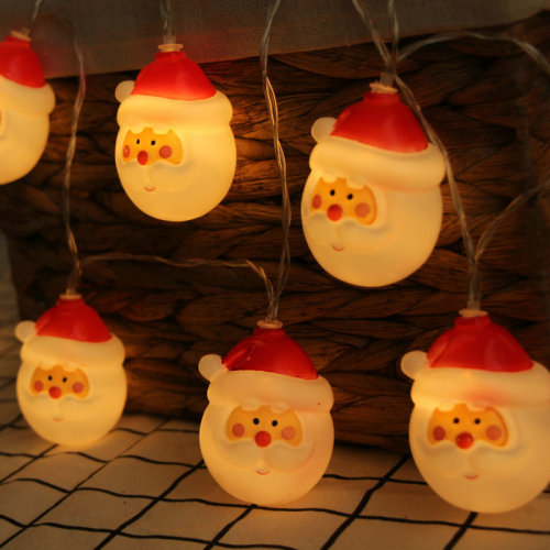 cross-border christmas lights led christmas decorative lights christmas tree lights christmas lighting snowman santa claus string lights wholesale