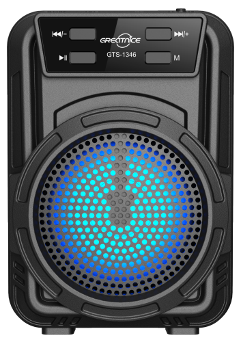 Single 3-Inch Bluetooth Audio Plug-in Card Bluetooth Speaker Portable Square Dance Audio