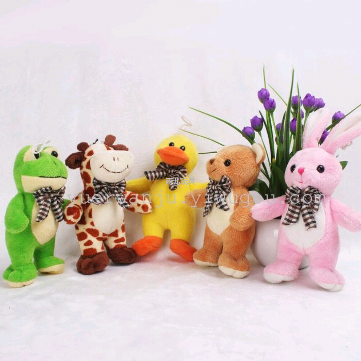 毛绒玩具公仔挂件填充玩具公仔钥匙扣毛绒nici挂件包包钥匙扣挂件