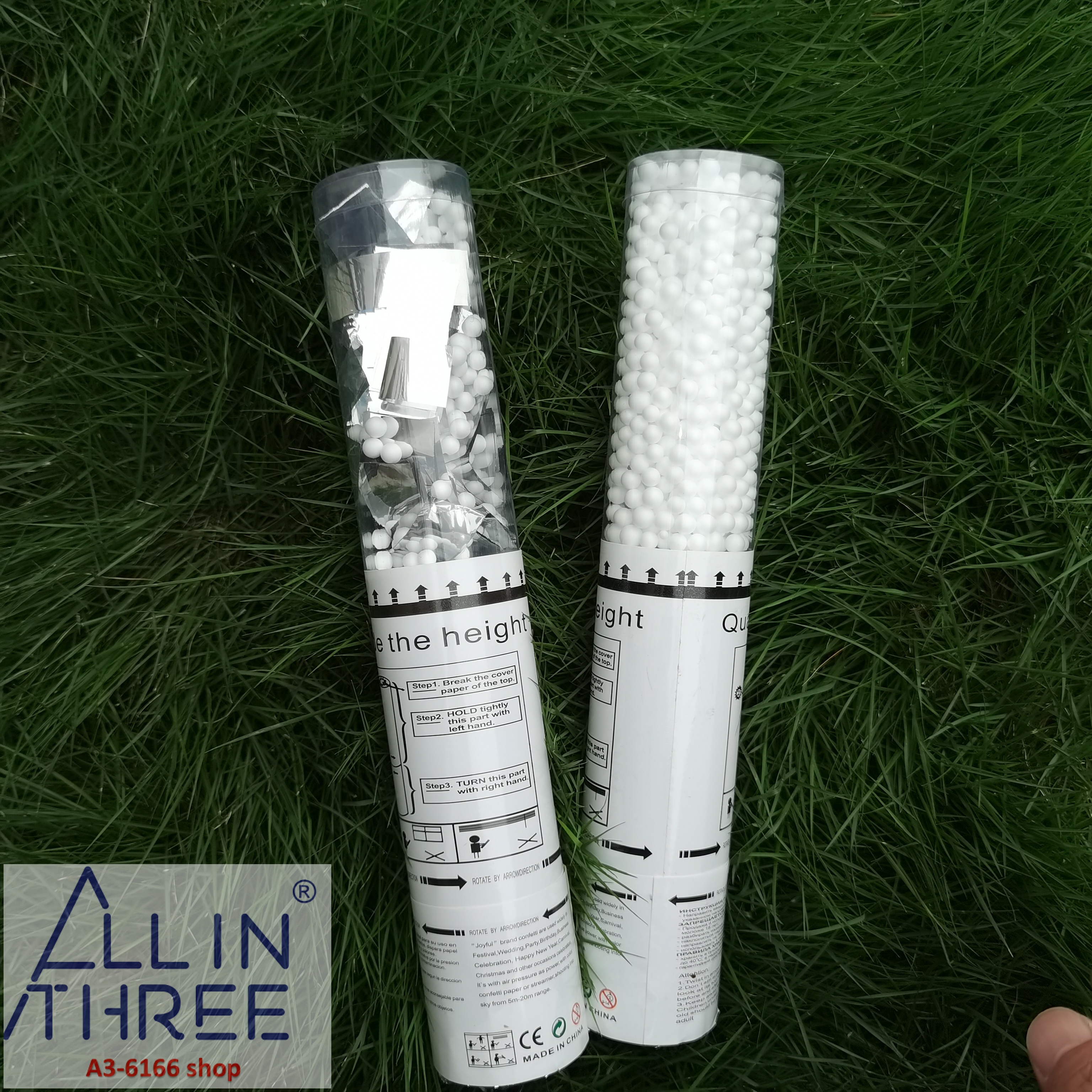 节日透明管纸管亮片纸片五彩纸屑礼花礼炮手拧按钮礼花筒节日用品