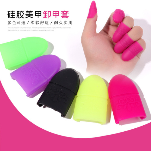 nail tools nail polish remover phototherapy nail remover gloves 6 color mixed batch