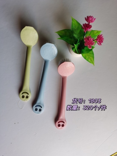 item no. jsj-1083， plastic small pot brush cleaning brush
