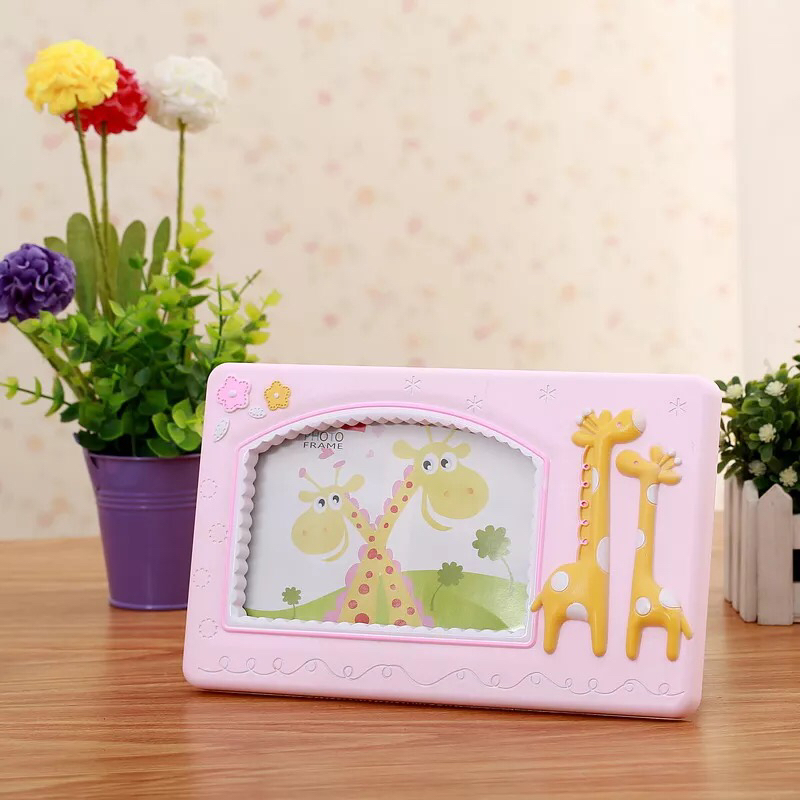 浩涛相框HT-LM7443彩绘双鹿6寸（2色）