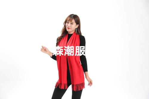annual meeting red scarf， party scarf， chamber of commerce red scarf， classmates party red scarf can be printed logo