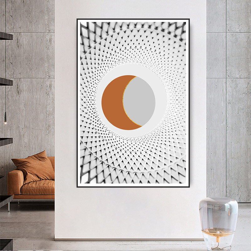 北欧极简人物抽象主义墙画装饰客厅走廊房间晶瓷材质装饰绘画