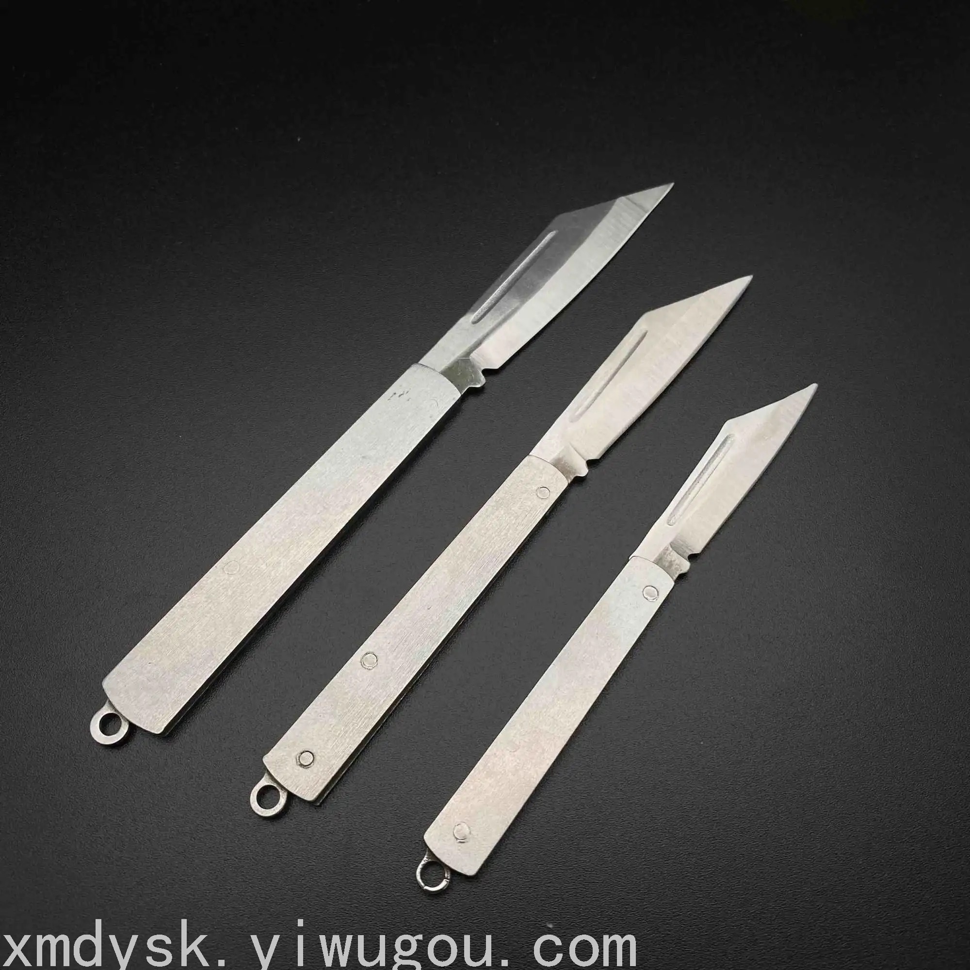 不锈钢水果刀拆快递小刀便携防身户外野营折叠刀锋利开刃小刚刀详情15