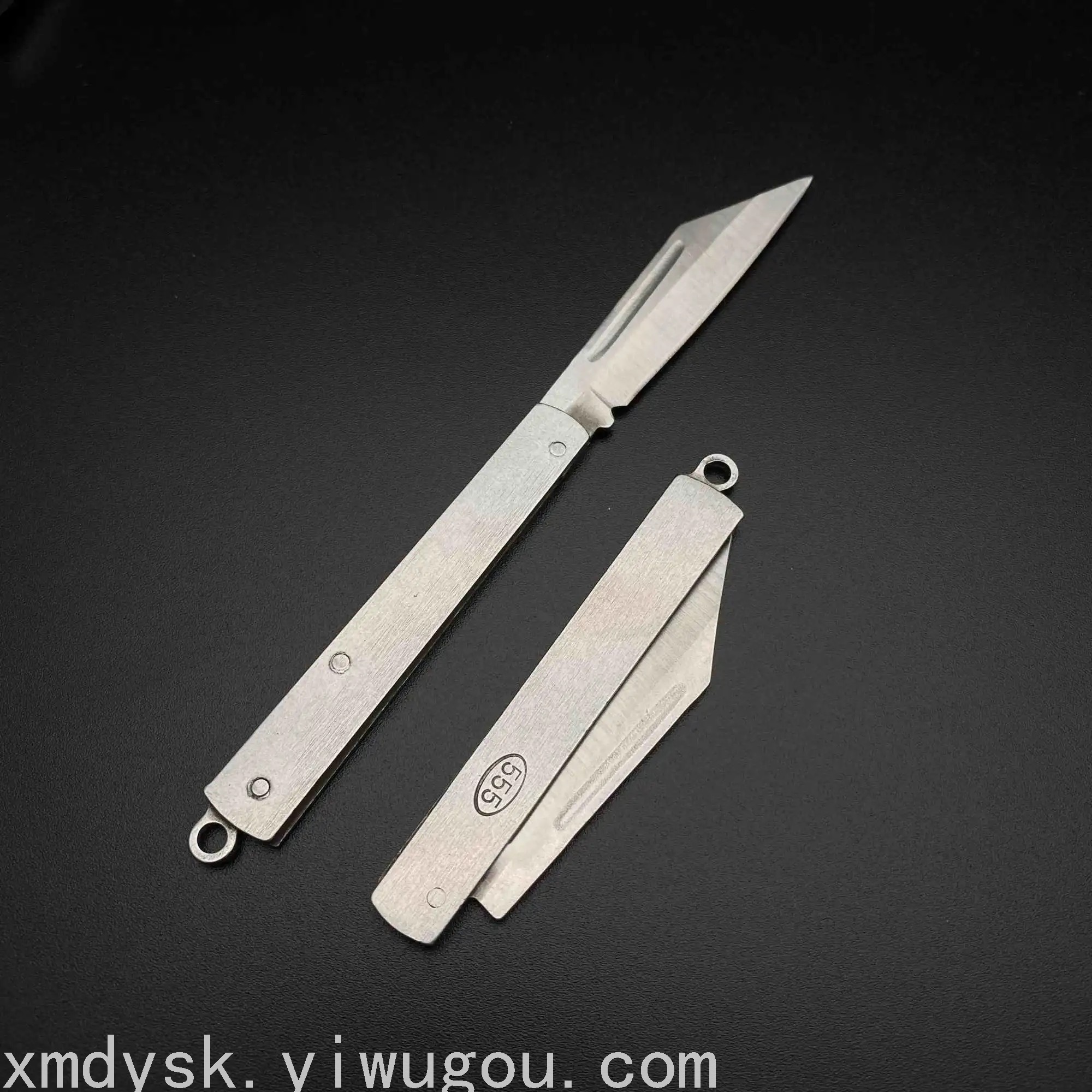 不锈钢水果刀拆快递小刀便携防身户外野营折叠刀锋利开刃小刚刀详情13