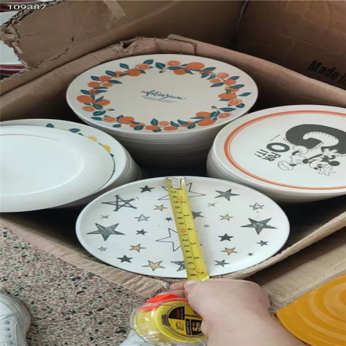 2021 stalls weighing kg imitation ceramic tableware foreign trade night market temple fair hot melamine tableware