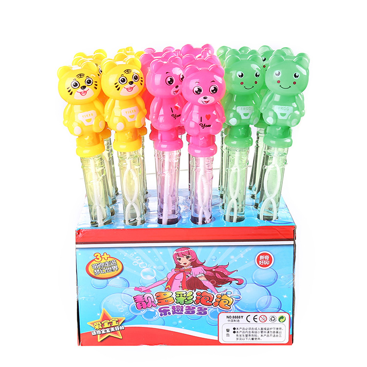 通七彩泡泡棒泡泡液浓缩儿童泡泡玩卡具西洋剑地推地摊货源