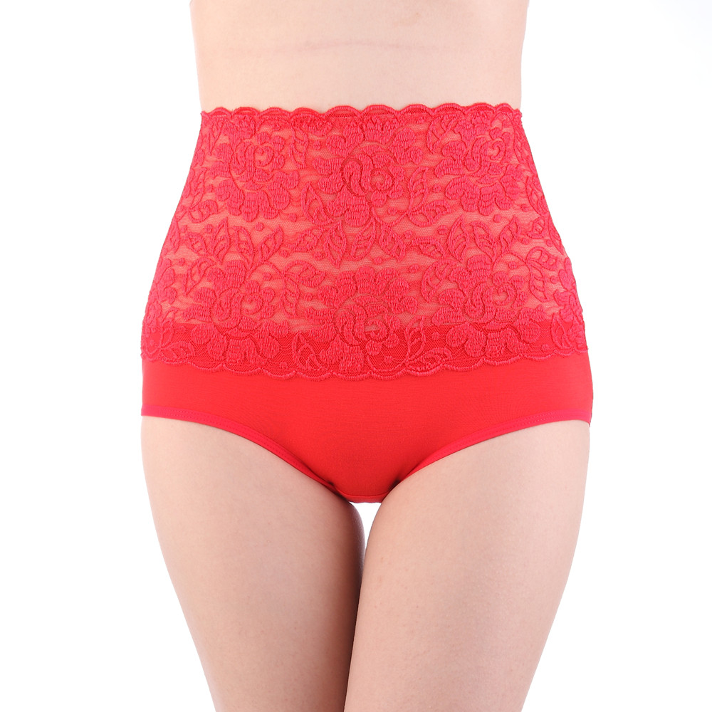 高腰透气舒适女士内裤
