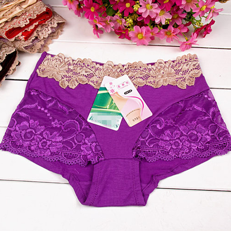 花边女士内裤批发 蕾丝边女士内裤