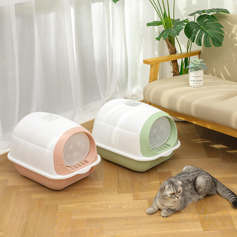 全封闭式大号猫砂盆带门宠物猫厕所宠物猫砂盆猫咪宠物用品批发