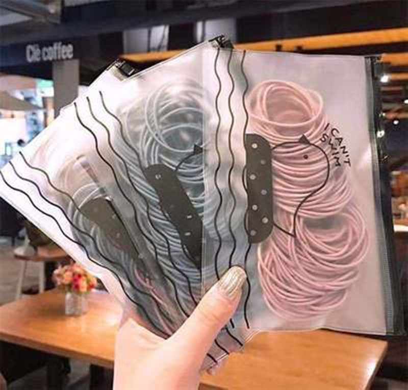 网红头绳ins简约小圈细款发绳少女扎头发高弹力皮筋基础发圈头饰