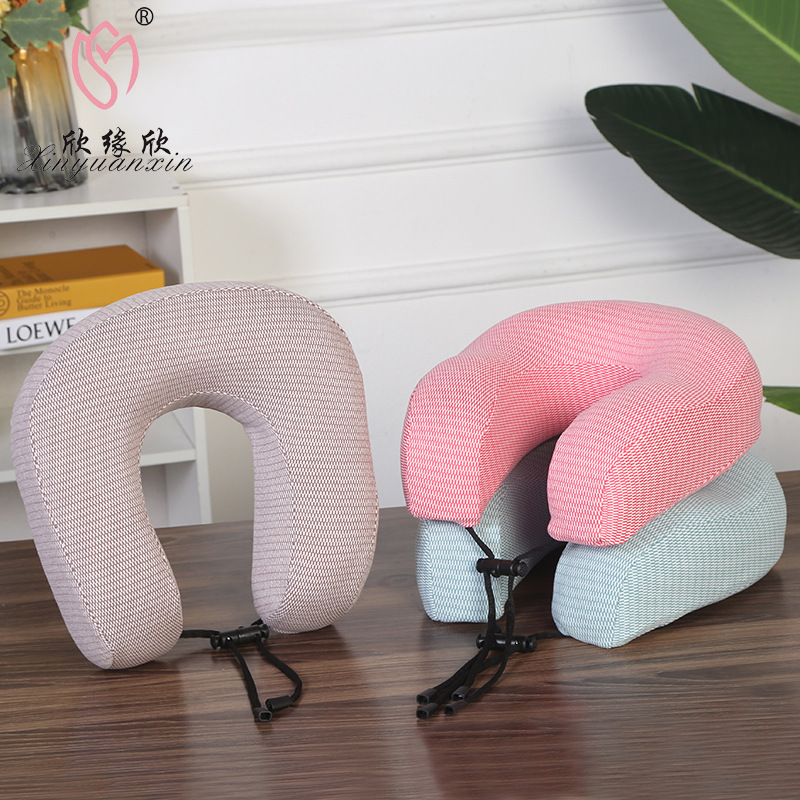 记忆护颈枕u型枕飞机枕头颈枕旅行坐车护颈枕颈椎枕户外便携