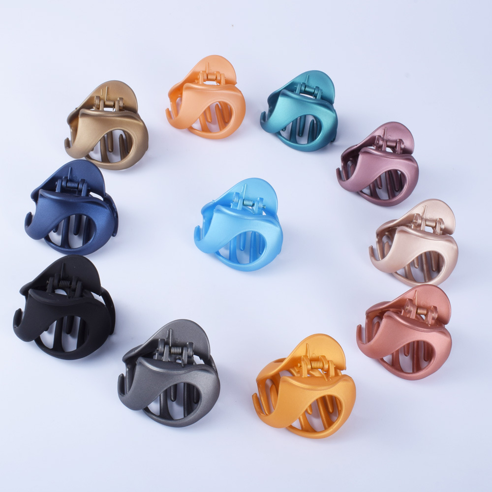 跨境新款韩版不规则抓夹时尚气质发夹发抓女士几何形状头饰发饰