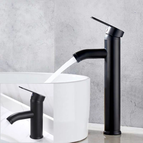 stainless steel hot and cold water faucet european black counter basin wash basin faucet bathroom basin faucet