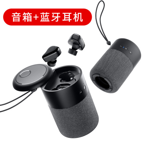 b20 new private model wireless audio portable outdoor sports home tws bluetooth headset speaker 2-in-1