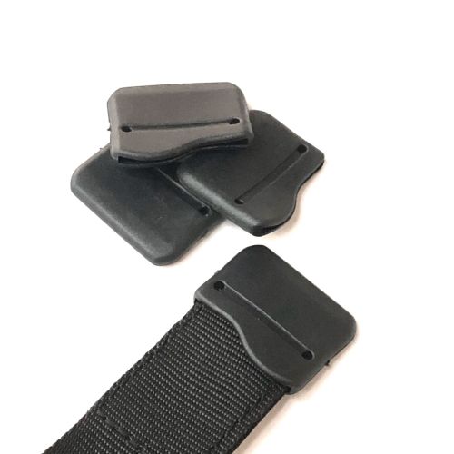 factory direct sales luggage webbing tail clip pvc car thread buckle webbing tail fixing clip