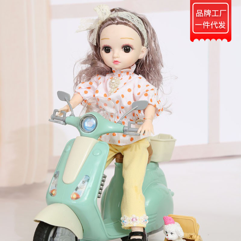 缪莉芭比娃娃30cm可爱小公主洋娃娃61礼物儿童节仿真女孩玩具12寸