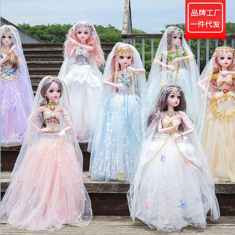缪莉芭比民族风西域公主娃娃女孩玩具儿童生日礼物会唱歌洋娃娃60