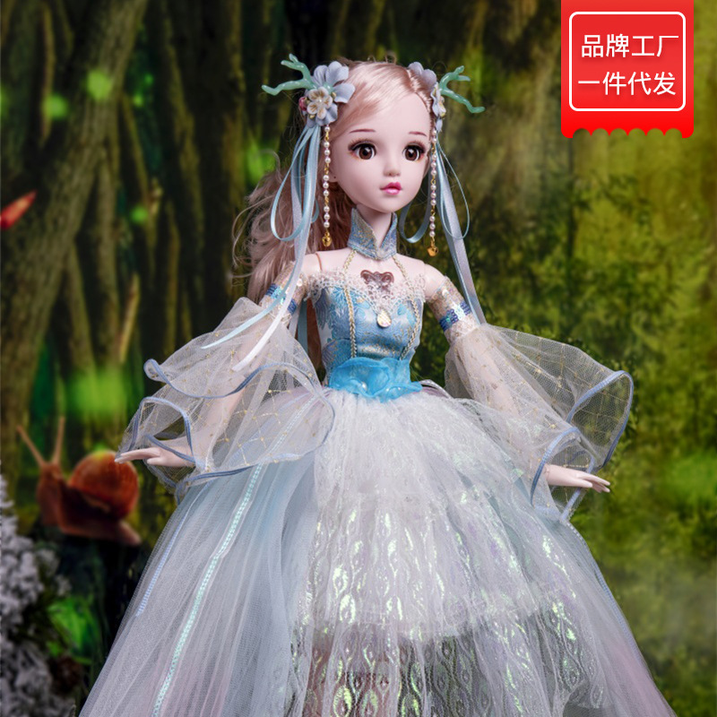 正版缪莉芭比娃娃60cm眨眼音乐十二生肖洋娃娃公主女孩礼物玩具