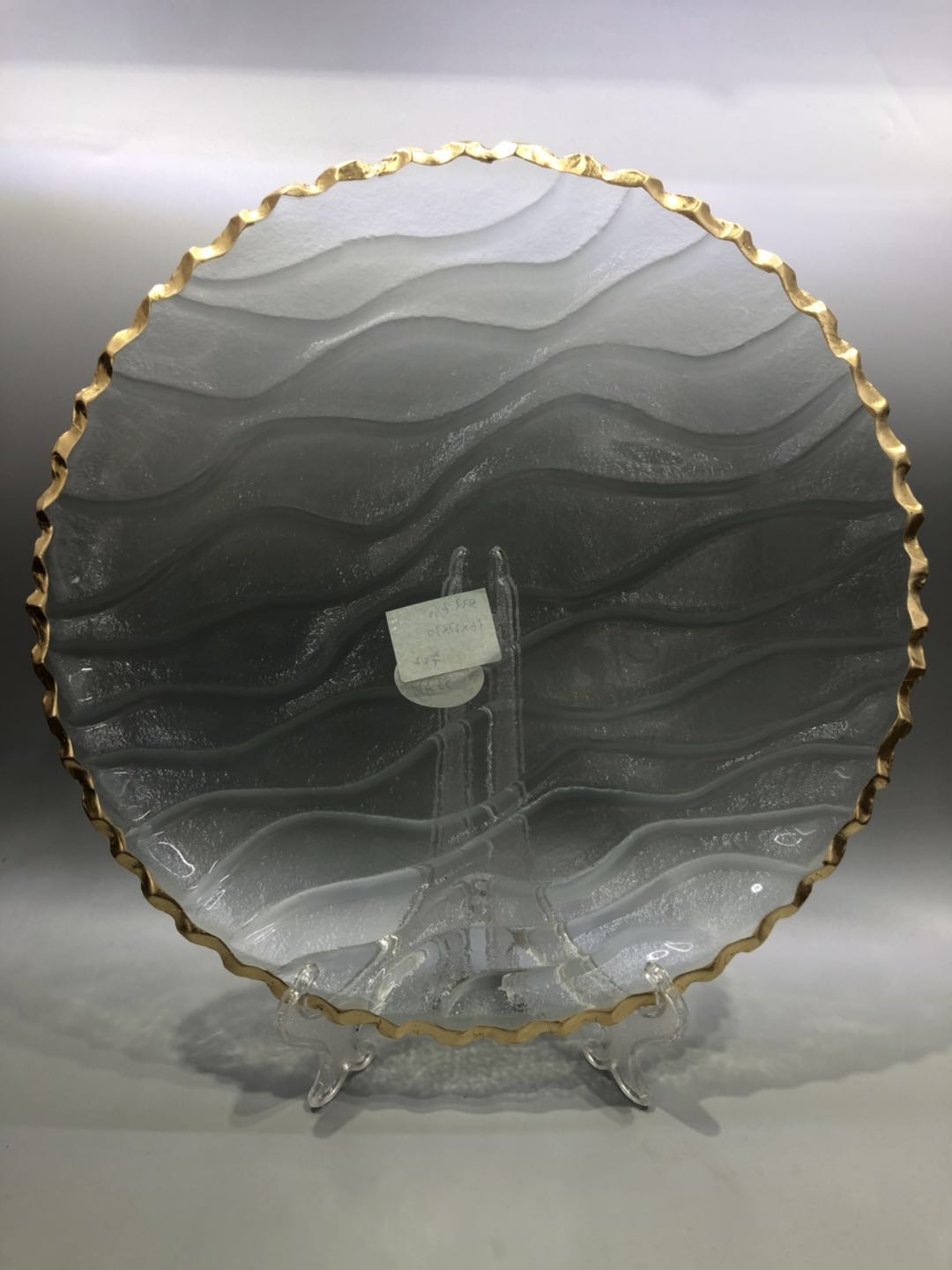 现货 现货 现货 盘子 果盘  西餐婚庆主盘 干果盘 玻璃盘子