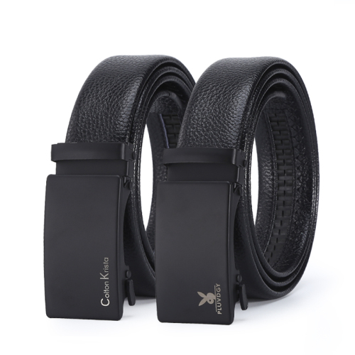 Belt Fashion All-Match Men‘s Automatic Buckle Belt Special Gift Stall Supply in Stock Wholesale