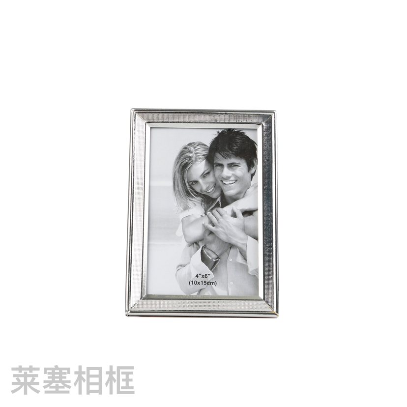 磨砂纹铁电镀创意摆件照片家居装饰礼物客厅卧室工艺品金属相框