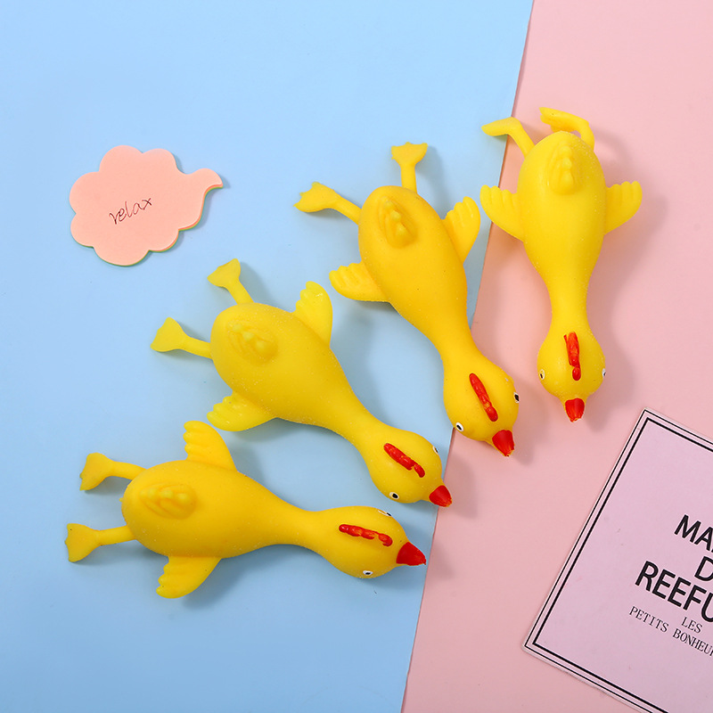 新款抖音拉拉乐减压记忆沙填充捏捏乐小鸡动物软儿童发泄玩具批发