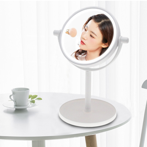 Makeup Beauty Mirror Led Detachable 360 Degree Rotating Usb Direct Charge Dormitory Desktop Internet Celebrity Factory Outlet