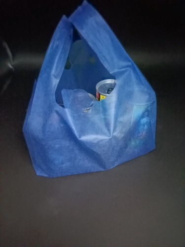 spot supermarket shopping bag non-woven vest bag 24*35