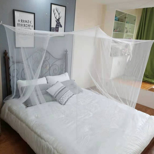 factory direct sales student mosquito net upper and lower bunk anti-mosquito square bill double bed special offer without bracket