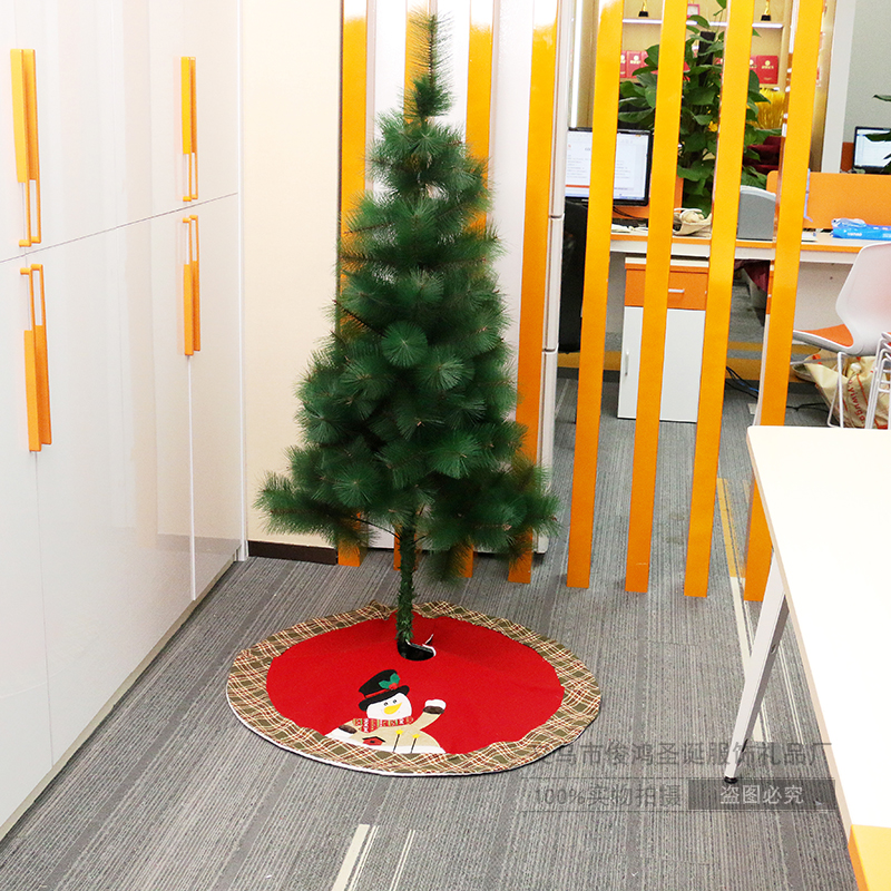 外贸ebay圣诞节装饰品 圣诞树裙 圣诞围裙 高档布艺圣诞树裙甜美