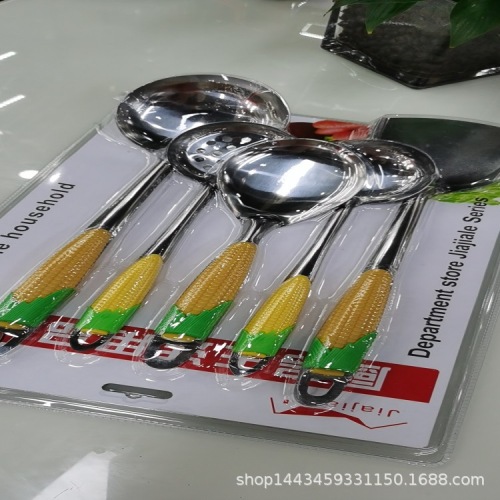 Kitchen Tool Set Corn spoon Shovel 5-Piece Set 9.9 Yuan Daily Necessities Wholesale Distribution Factory Spot 