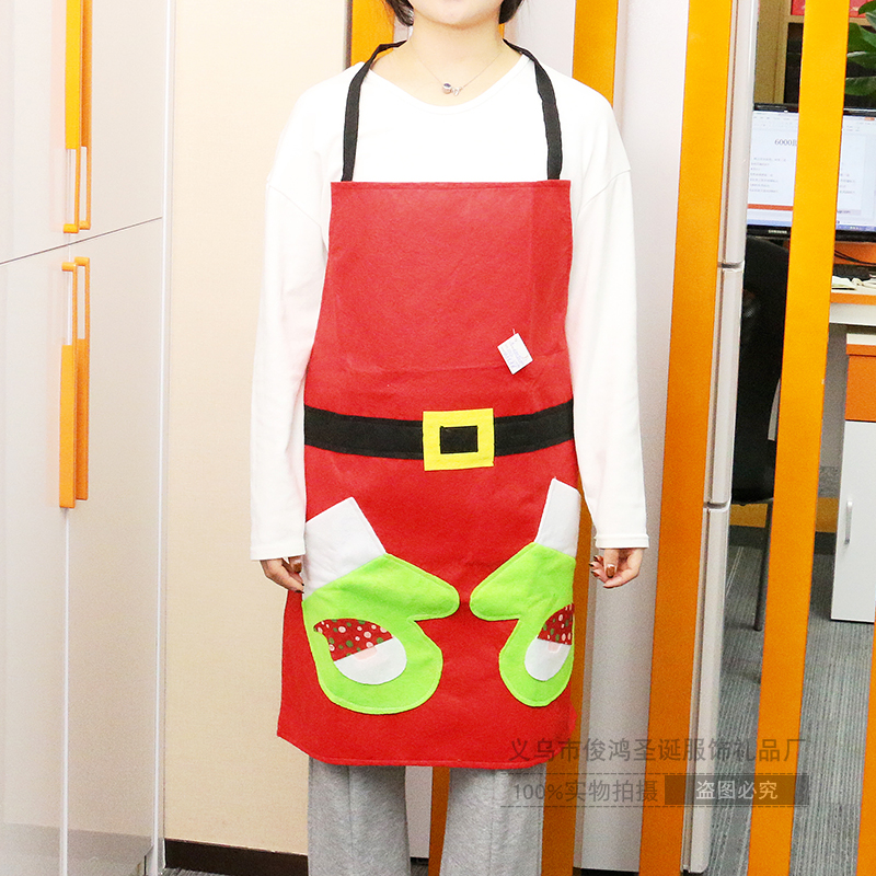圣诞老人手套围裙个性搞怪新奇创意礼品圣诞装饰品厨房居家道具
