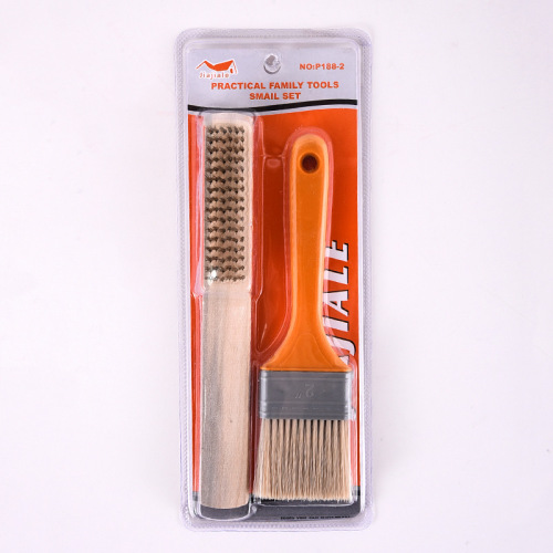 factory direct supply thin handle plate brush plastic handle brush hair planting dust brush barbecue brush soft hair keyboard brush
