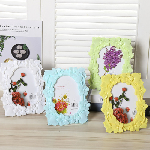 pvc plastic photo frame customization creative simple living room table picture frame bedroom decoration plastic photo frame factory wholesale