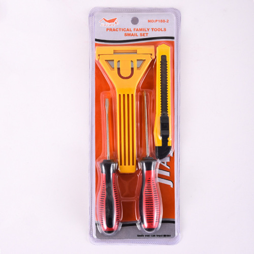 factory direct supply portable plastic handle cleaning blade screwdriver art knife two yuan hardware products in stock