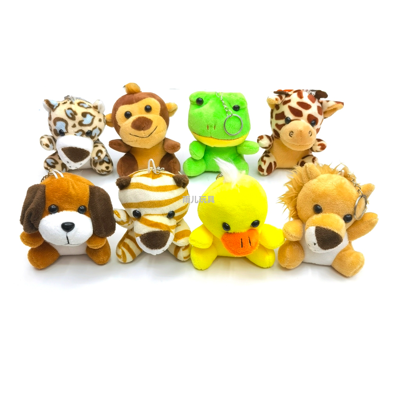 毛绒玩具钥匙扣挂件填充玩具nici公仔挂件大头nici小挂件毛绒挂件