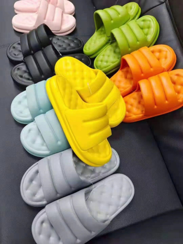 factory direct sales blowing slippers one-word slippers beach slippers