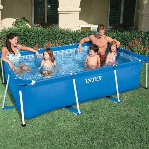 美国INTEX28271 260*160*65cm大型别墅泳池家庭泳池