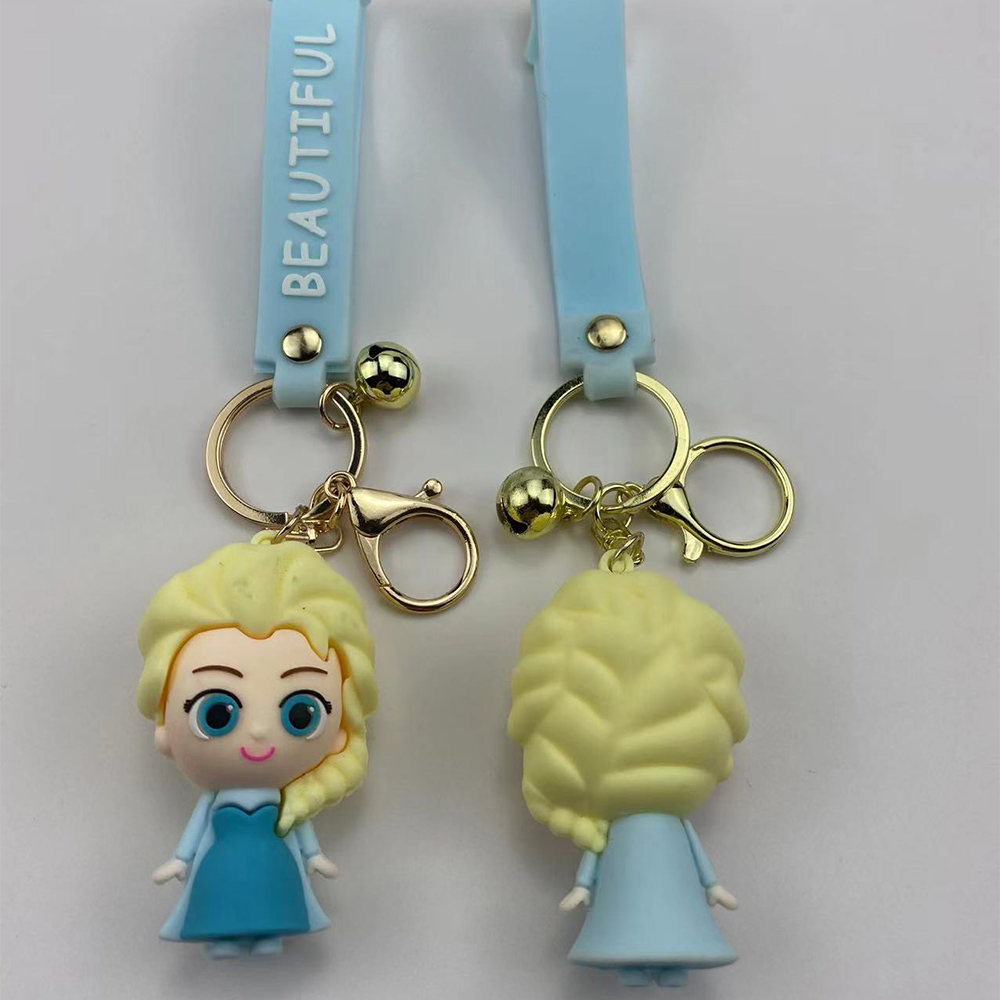 动漫从零开始的异世界周边小挂件 PVC钥匙扣蕾姆拉姆爱蜜莉雅挂件