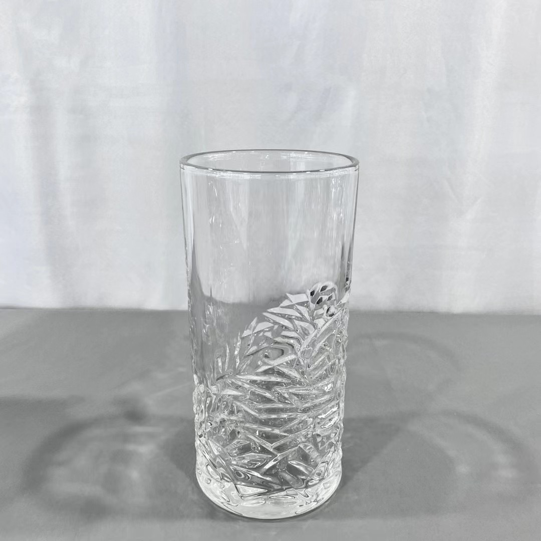 宇行工艺品 厂家直销新款水晶玻璃花瓶直筒客厅家居装饰玫瑰水养