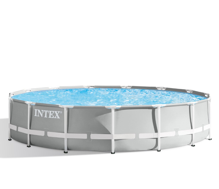 INTEX26724 圆形管架水池套装 支架水池 家庭游泳池