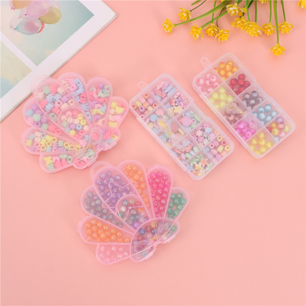 创意儿童串珠玩具套装 女孩diy手工益智穿珠子项链