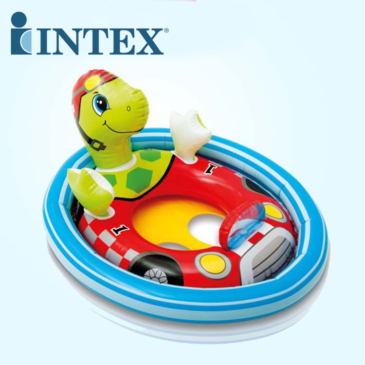 美国INTEX 59570 儿童游泳圈座圈动物造型浮圈小孩救生圈
