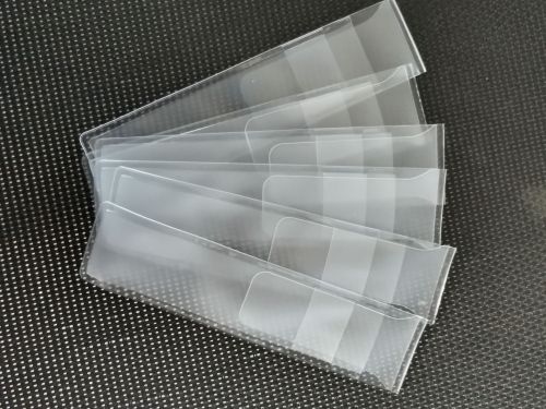 pvc pencil case transparent frosted pen case hardware tool case size can be customized